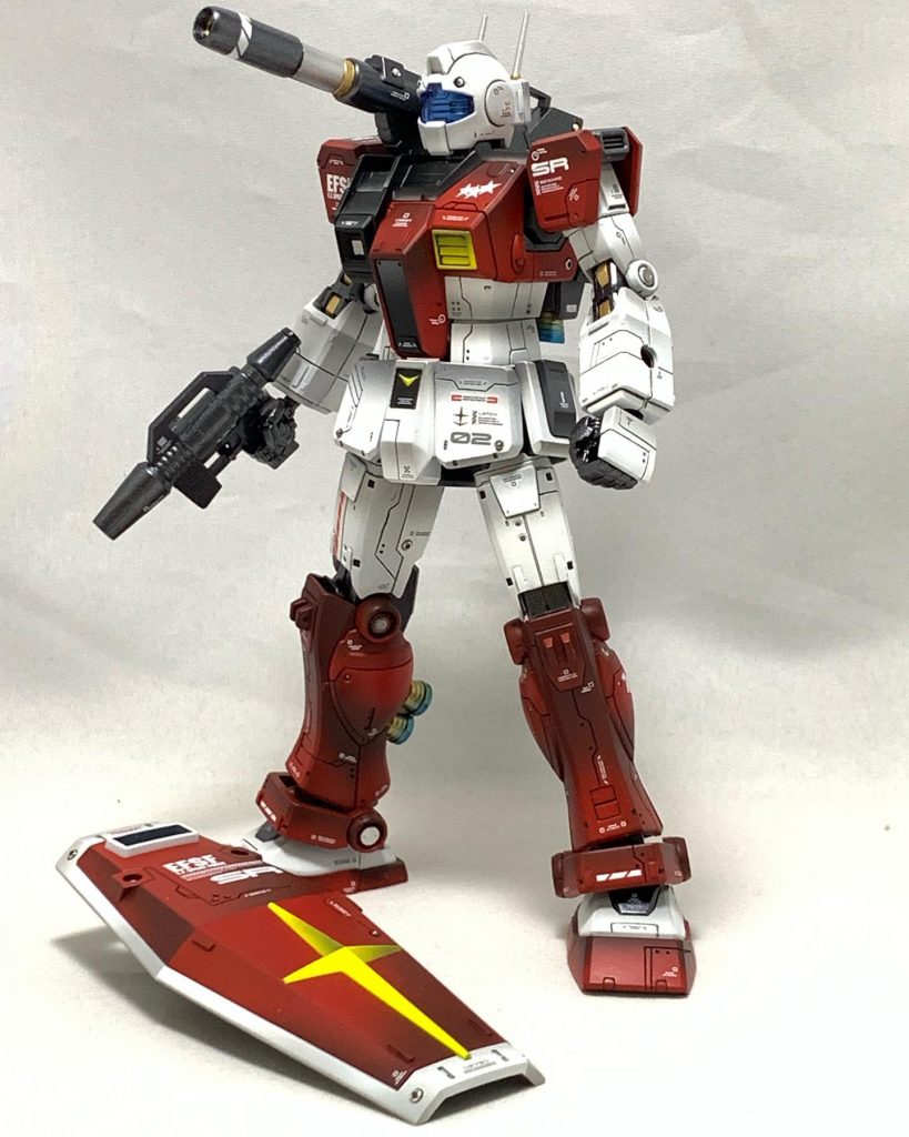 盾はHGUCのジムから拝借しました🛡