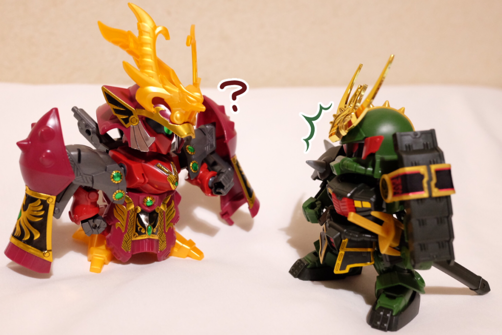 漣飛威:分かりませんか?  あなたの部下のサザビーですよ。ねえ、将軍
殺駆:…!