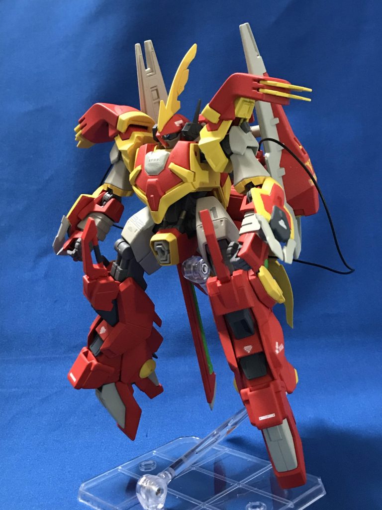 シュベルトゲベールはしっかり背中に保持させることも出来ます。