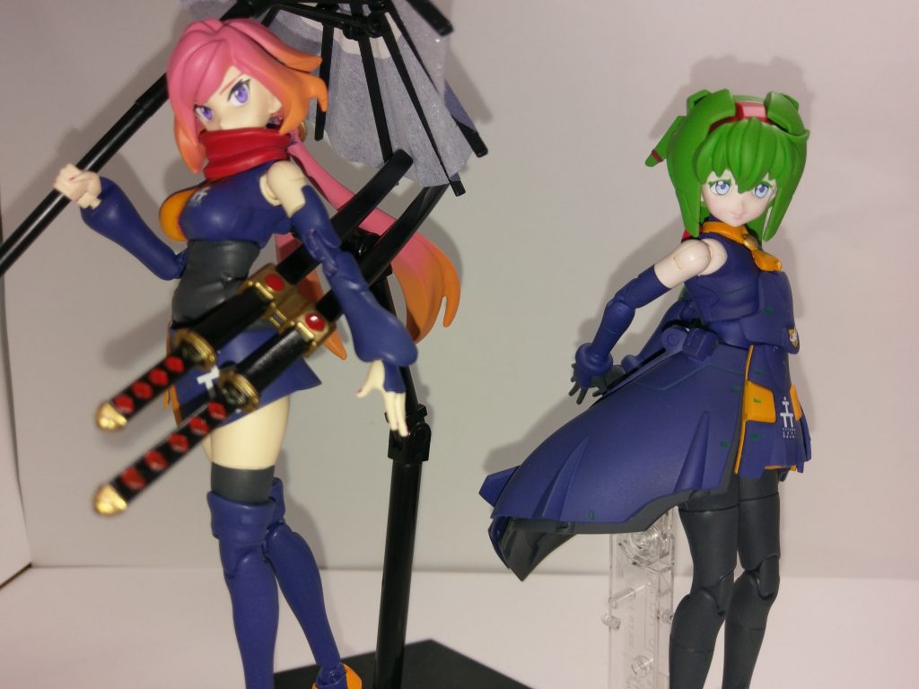 以前制作したティターンズ忍者とw