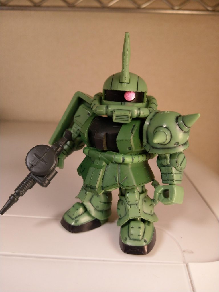 マイクロウォーズ　ザクⅡ–2枚目/制作者：サバ艦長