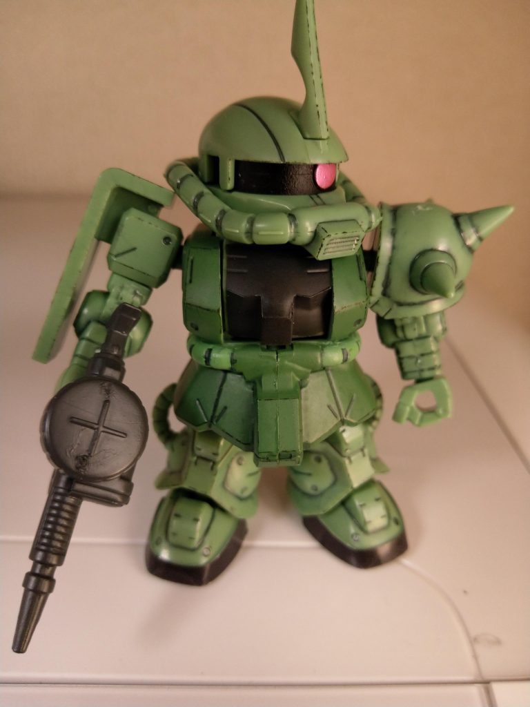 マイクロウォーズ　ザクⅡ–3枚目/制作者：サバ艦長