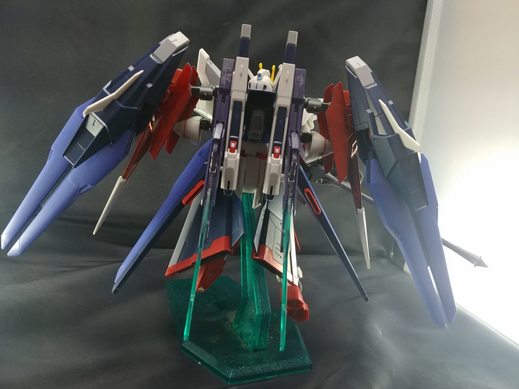 Fファンネルとツインドライブを付けました。