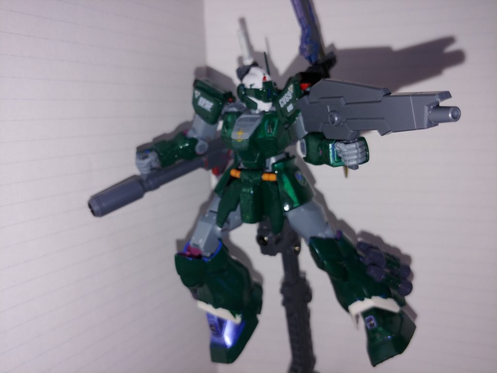 ビームバズーカ、ビームライフル甲
同時運用シーン