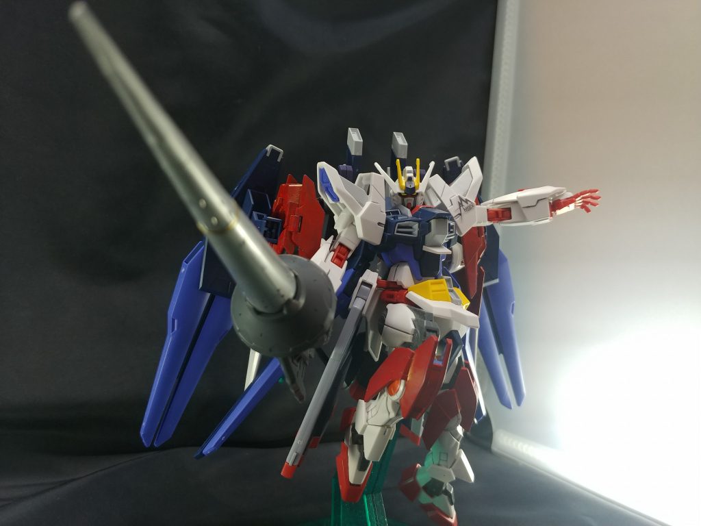 レールガンを基本後ろにして装備させました