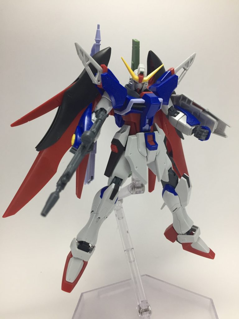 仮組みで撮影したもの
パチ組みでも色分けが細かいのでゲート処理だけ気を付ければ部分塗装だけでも十分ですね~