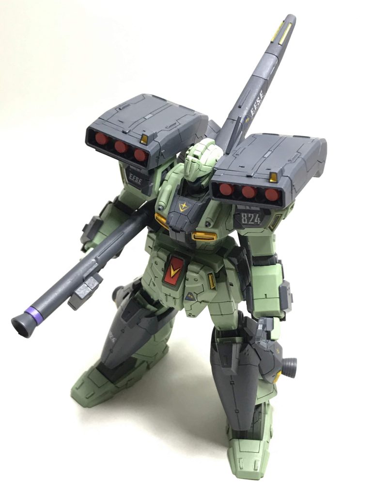 ちょっと上から。ランチャーがかっこいいです。