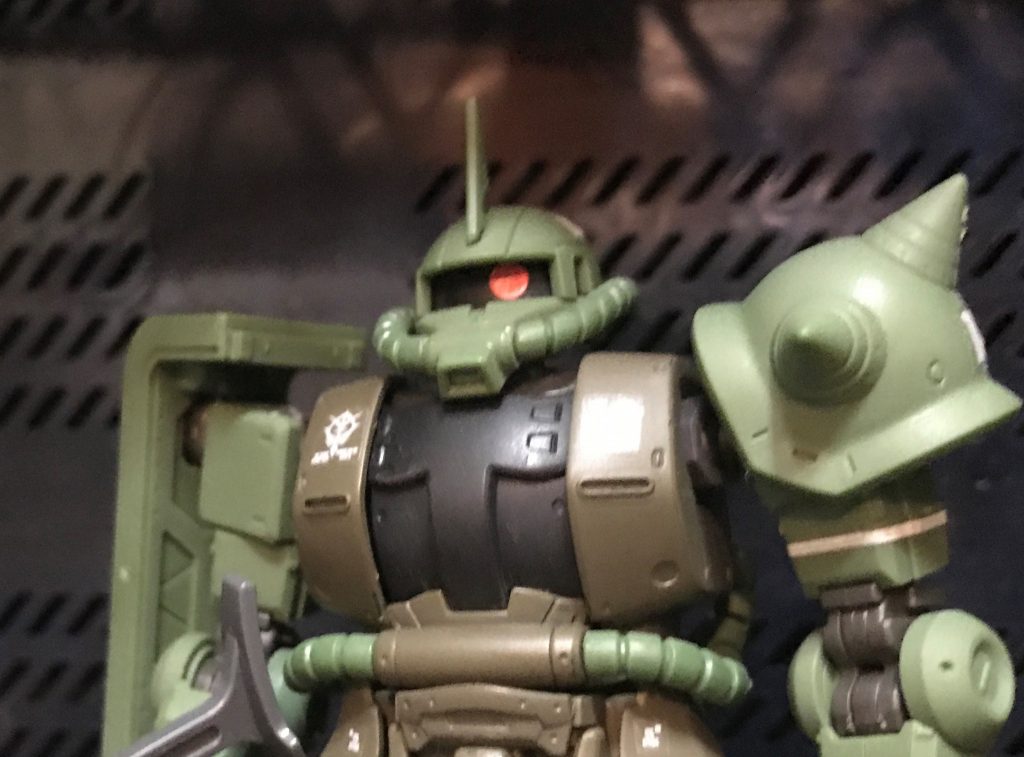 2体目はボディをオリーブドラブに塗ってリアルタイプ風に