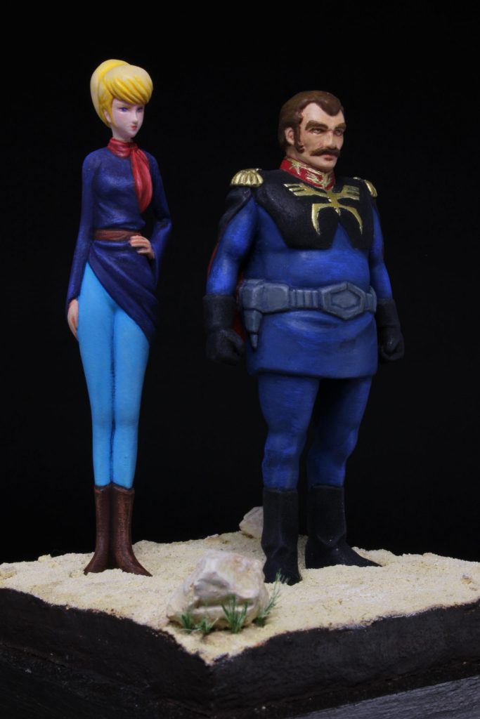 ラル大尉とハモンさん–4枚目/制作者：komei.