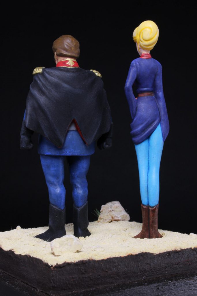 ラル大尉とハモンさん–3枚目/制作者：komei.