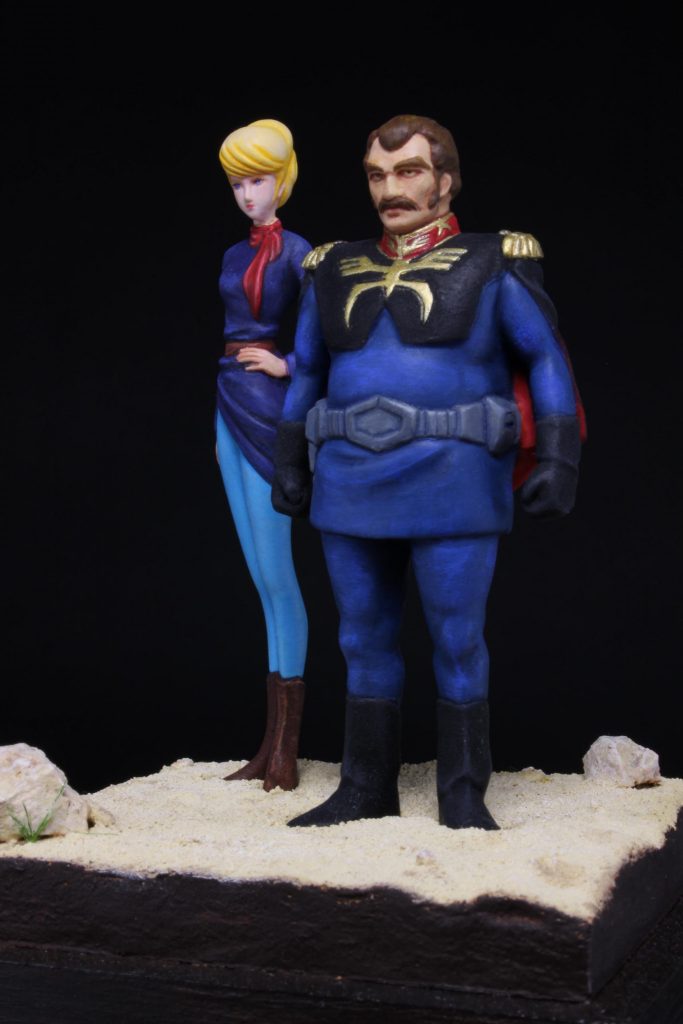 ラル大尉とハモンさん–2枚目/制作者：komei.