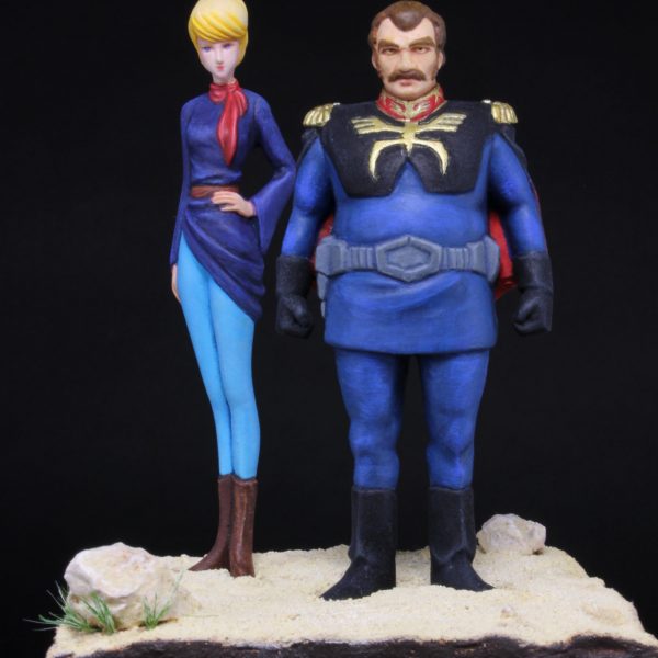 ラル大尉とハモンさん