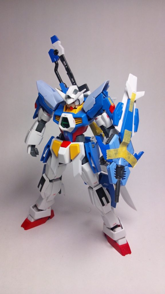 仮組時
AGE-1 HSやネオ・エクスカリバーはまた後日アップします。