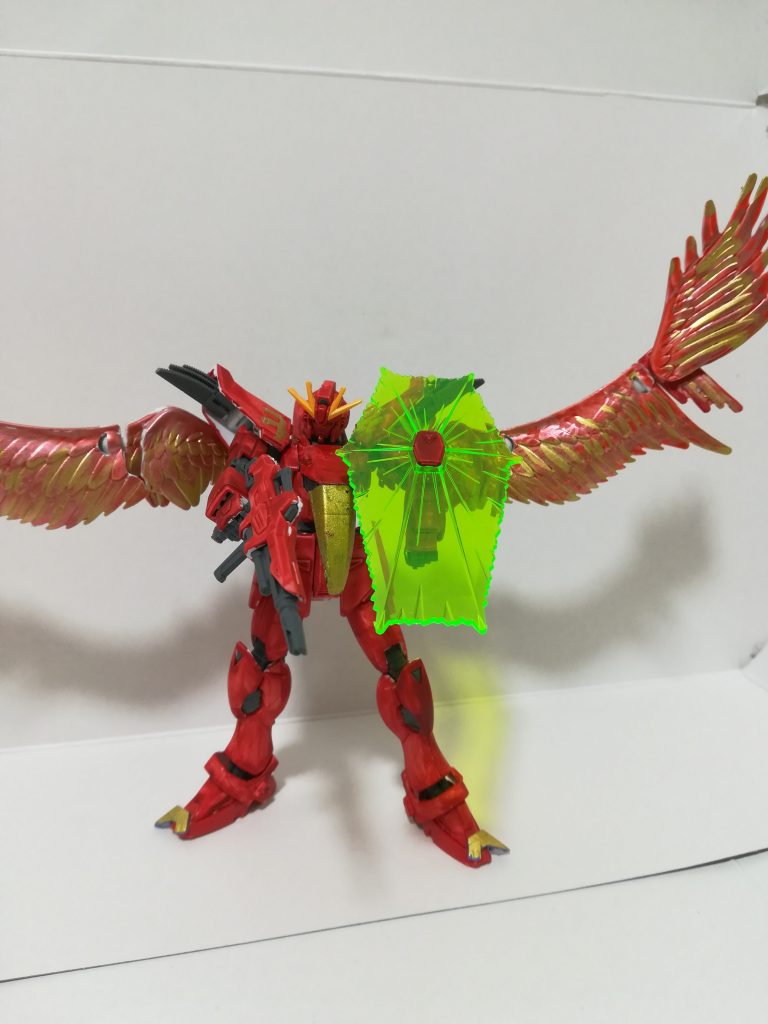 すべて✨赤色にしました✨ウェスバーはつけてません✨レッドファイターを自分なりに再現しました✨武器はF91の武器です✨