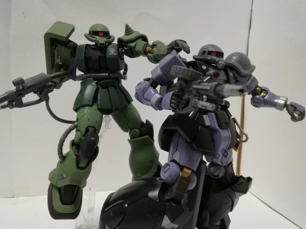 ザクⅡ「アイナ様どうか無理はなさらぬように」