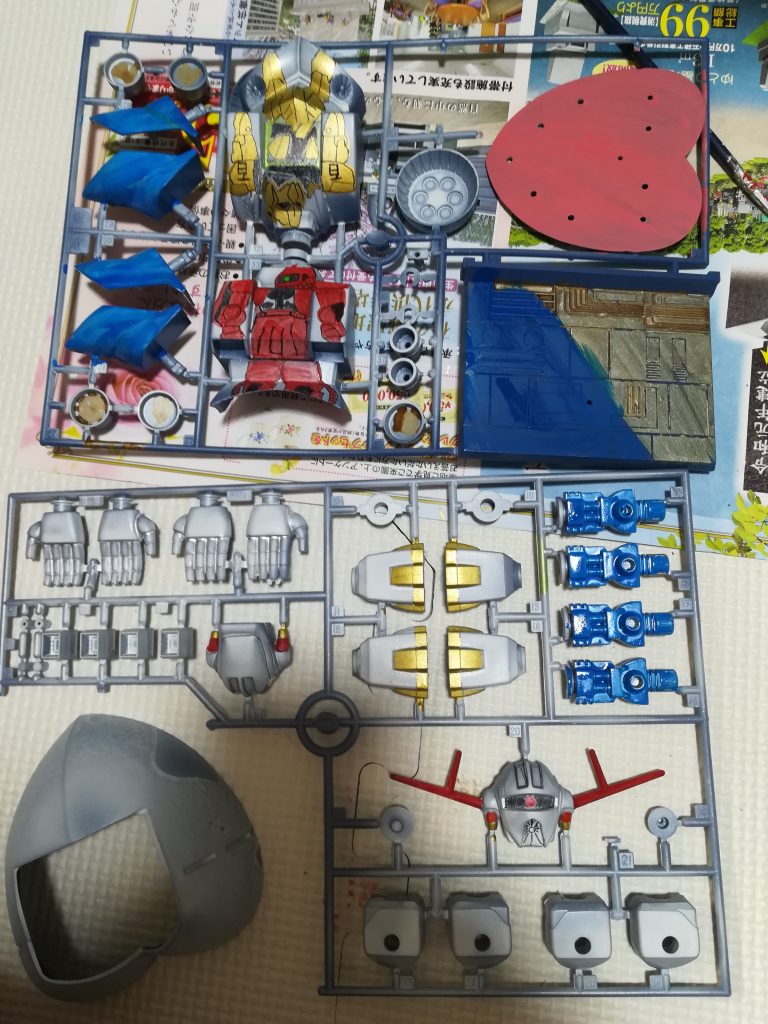 全体✨塗装✨です✨