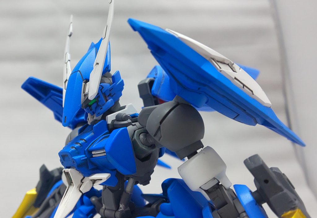 フェイスもきちんとガンダムにしました。