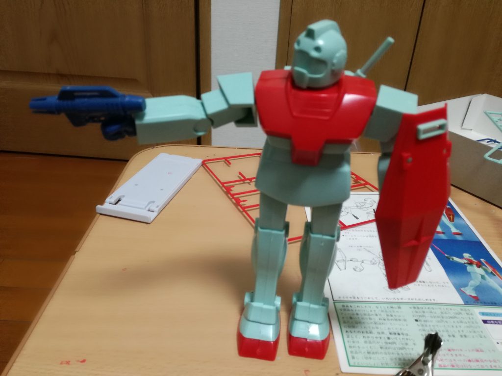 旧キットとは思えない圧倒的色分け！