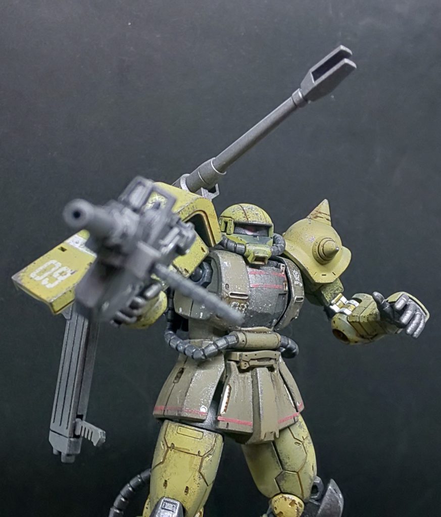 ヤシマ重工MS用マンシンガン♪
銃口アップが
カッコ良し。