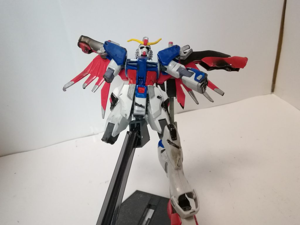 HG デスティニー (大破)–2枚目/制作者：ZZ_Toshi@マーカー塗装勢