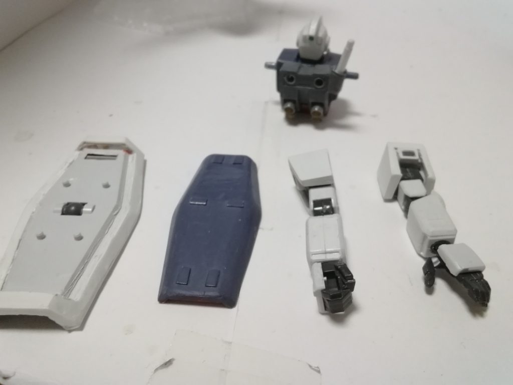 先行量産型 ジム・コマンドカスタム–2枚目/制作者：ZZ_Toshi@マーカー塗装勢