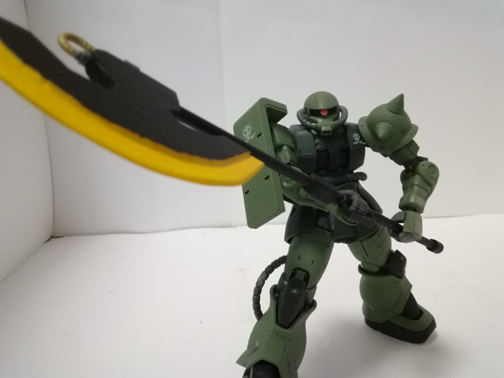 ザクⅡ ヒートランサー装備–3枚目/制作者：ZZ_Toshi@マーカー塗装勢