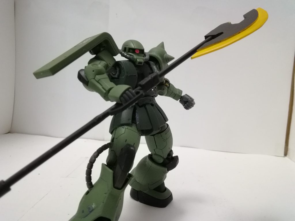 正直ヒートランサー持たせてのポーズいいの浮かばない＆動かしにくい