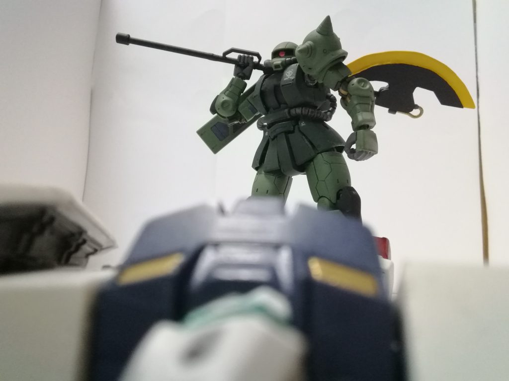 撃破してやったぜ的な