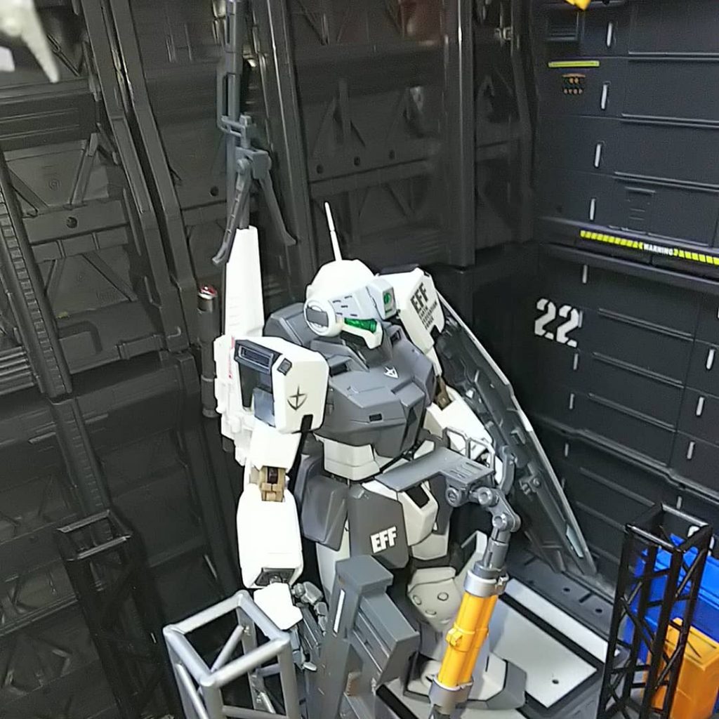 地球連邦軍  EFF  MG  RGM-79SP  GM SNIPERⅡ  寒冷地仕様 ｶﾗｰ Ver.–5枚目/制作者：SINANJU ｼﾞｵﾝの亡霊