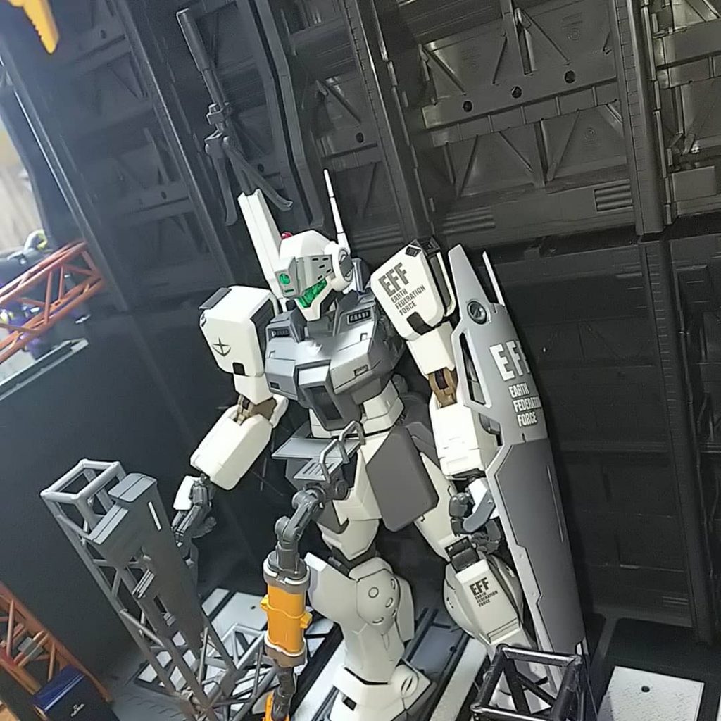 地球連邦軍  EFF  MG  RGM-79SP  GM SNIPERⅡ  寒冷地仕様 ｶﾗｰ Ver.–4枚目/制作者：SINANJU ｼﾞｵﾝの亡霊