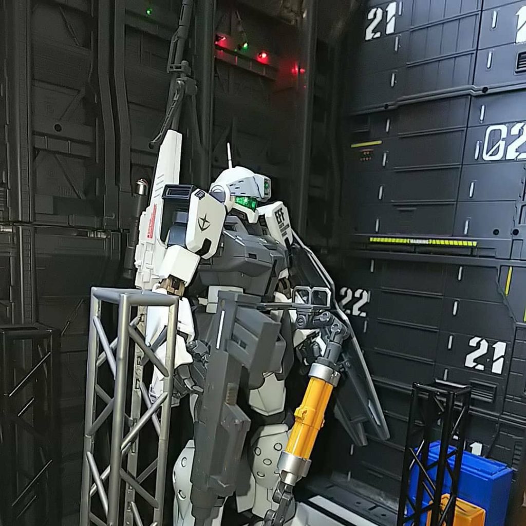 地球連邦軍  EFF  MG  RGM-79SP  GM SNIPERⅡ  寒冷地仕様 ｶﾗｰ Ver.–3枚目/制作者：SINANJU ｼﾞｵﾝの亡霊