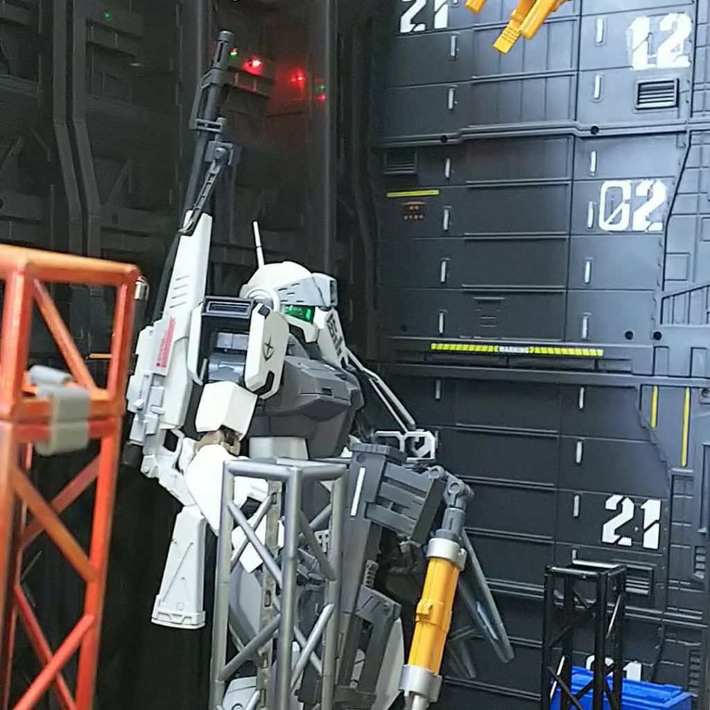 地球連邦軍  EFF  MG  RGM-79SP  GM SNIPERⅡ  寒冷地仕様 ｶﾗｰ Ver.–2枚目/制作者：SINANJU ｼﾞｵﾝの亡霊