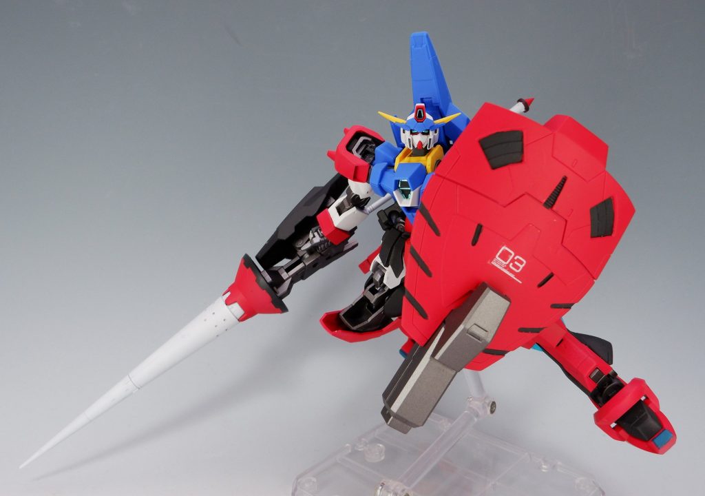 ■デカール
盾と肩にオリジナルのデカールを入れています。ALCで作った白デカールです。