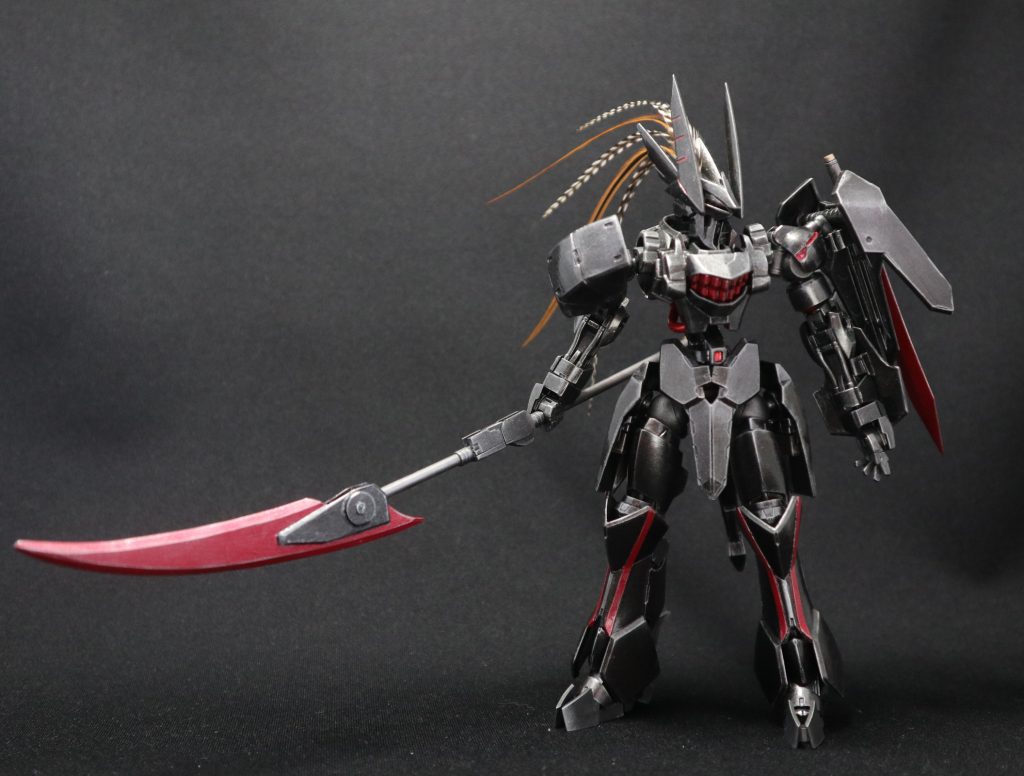 グリム リーパー矛形態を構えて