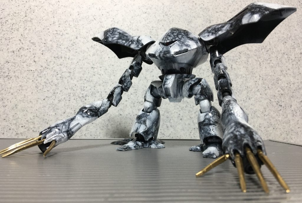 大理石調ハイゴッグ–2枚目/制作者:アトリエ コメットハート