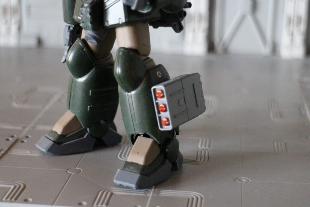 ハードポイントの装備品としてはミサイルランチャー、ハンドガンなど。３ｍｍ穴なので自由度は高いですね