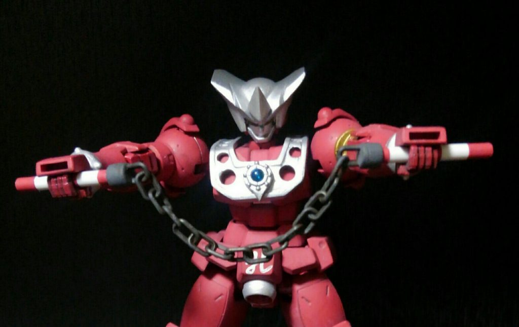 コロニー内の煙突(あるのか!?)を改造したという設定です(笑)