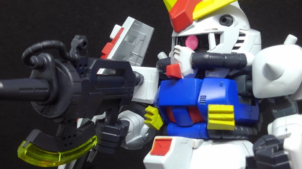 ＳＤ　にせガンダム（クロスシルエット改造–4枚目/制作者：とむはち