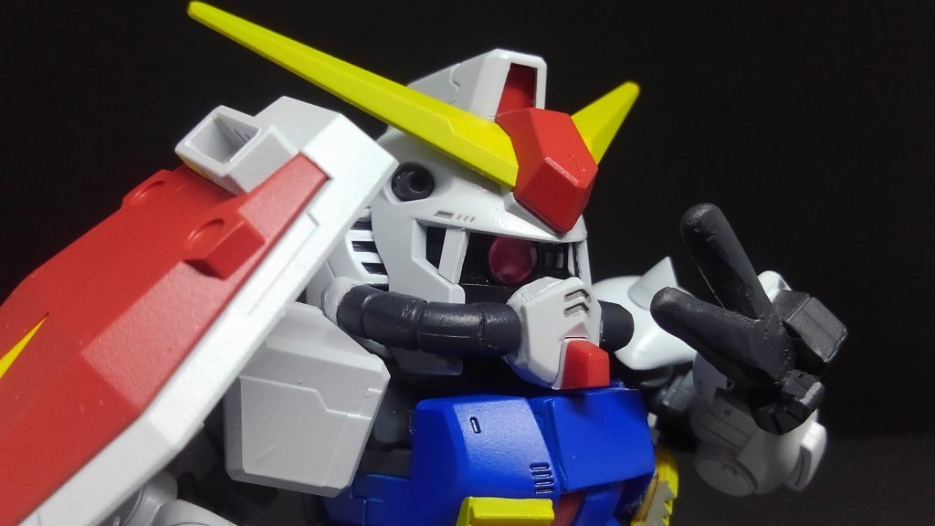 最後はアップで一枚。
出来はまだまだですが、作りたいと思っていたものを完成させることができたのが一番嬉しかったです。

最後まで見てくださりありがとうございます。
もう少しだけザクが続きますがよろしければお付き合いくださいませ。