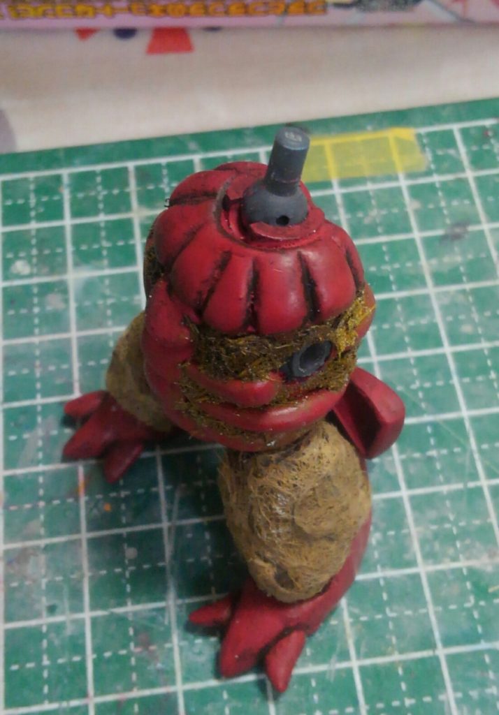 首はボールジョイントを追加したので飛行ポーズもバッチリとれます。
今回、製作にあたってじっくりバードンと向き合ったので、少しは恐さが薄れた気がします(^_^)
最後までご覧いただきありがとうございましたm(_ _)m