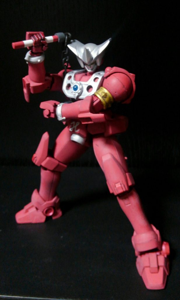 武器も作ってみました(^o^)
その名もレーオーヌンチャク!