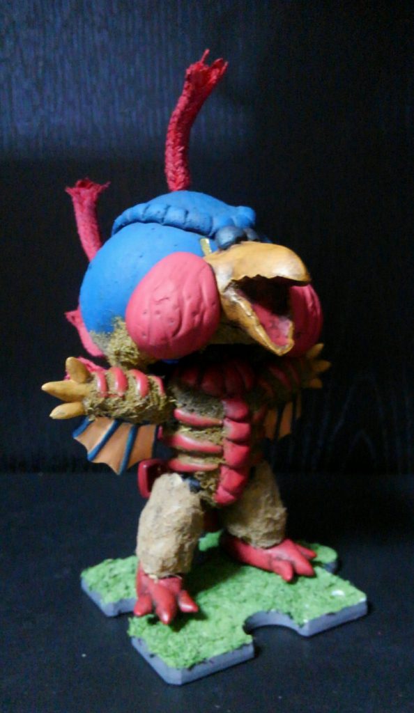 右斜め前から。クマだった頃の面影は何処へ・・・