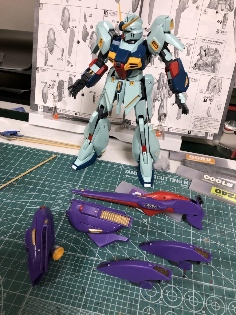 結構部分塗装してます。色分け遜色ありません