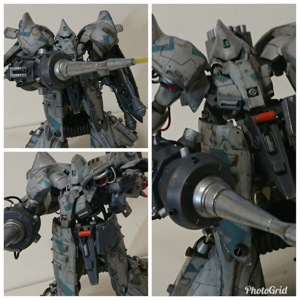 対艦用ビームランス
ビームサーベルの攻撃力と質量武器の破壊力を持ってして艦のブリッジをピンポイントで破壊することを想定した装備。