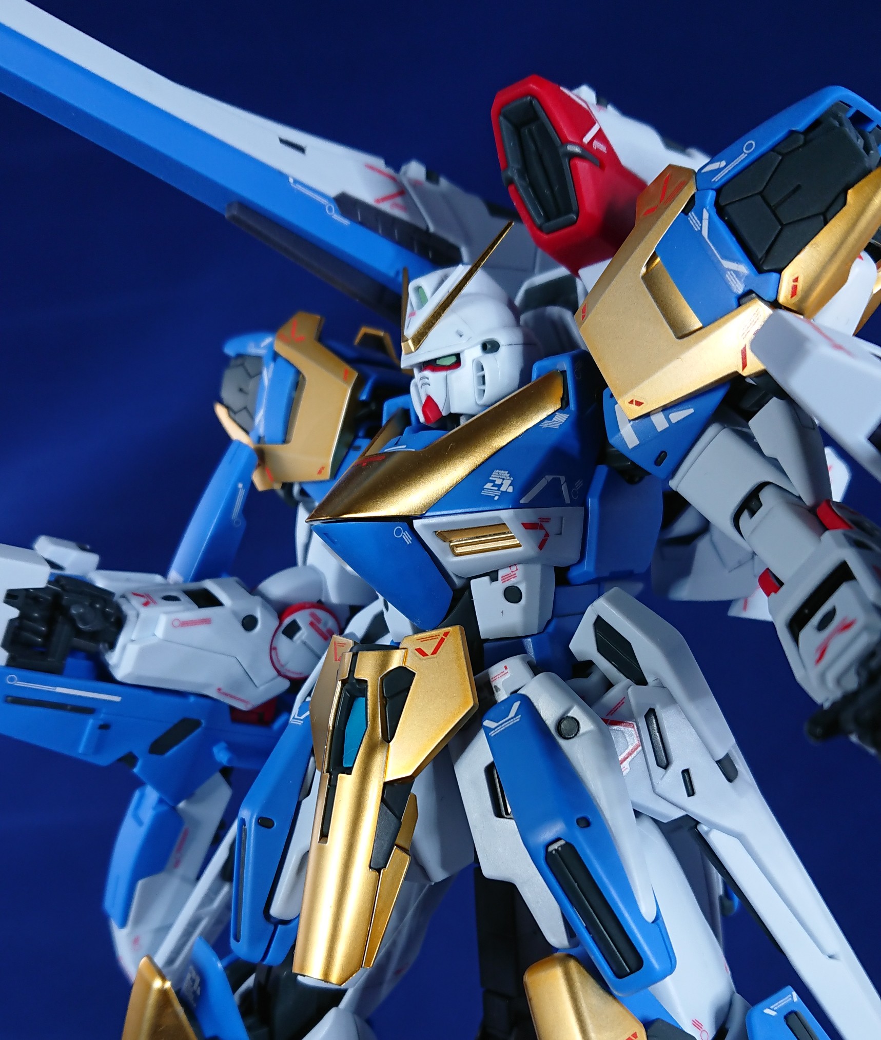 MG V2アサルトバスターガンダム Ver.Ka｜ポンチョメマンさんのガンプラ ...