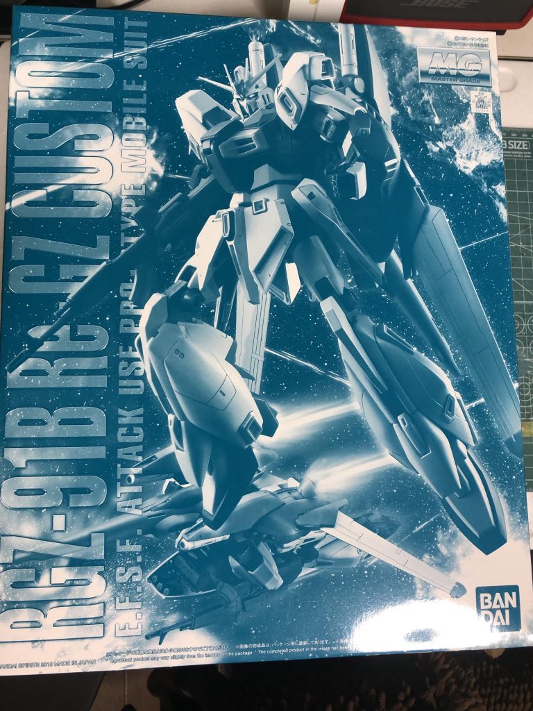 MG リ・ガズィ・カスタム
ランナー数21枚　ビス　デカール2枚