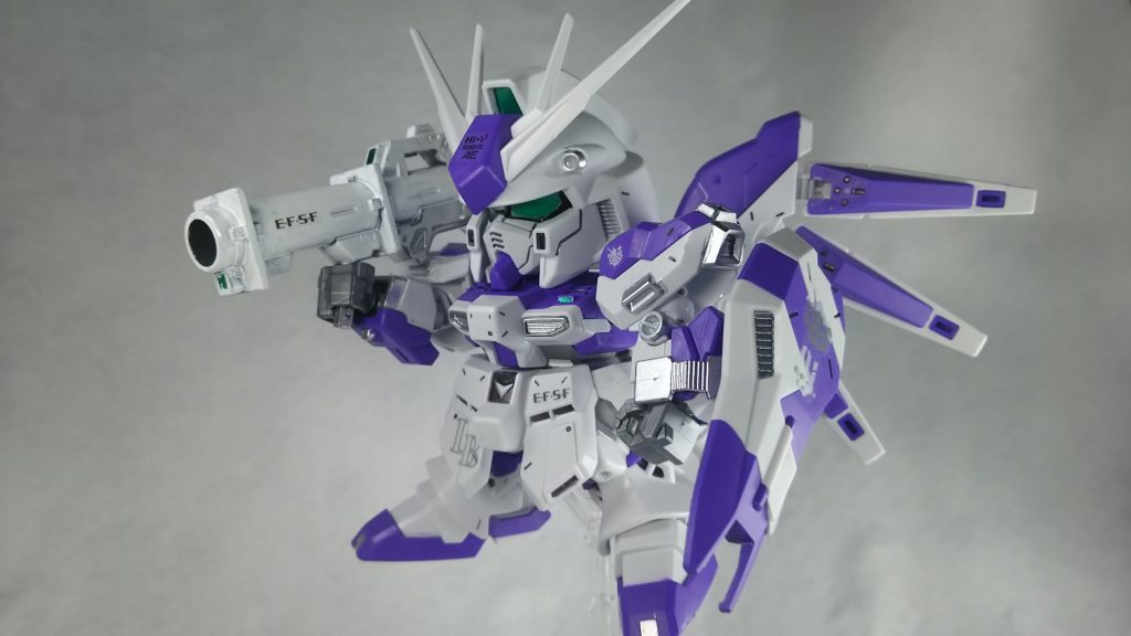 *『沈めっ!』*
ニュー・ハイパー・バズーカ
こちらもニューホワイトとシャインシルバーで塗装
ホワイトを3回位重ね塗りしました。