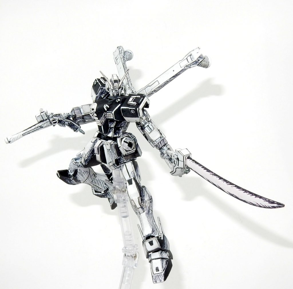 マンガ風　HGクロスボーンガンダムX1改改–7枚目/制作者：今日