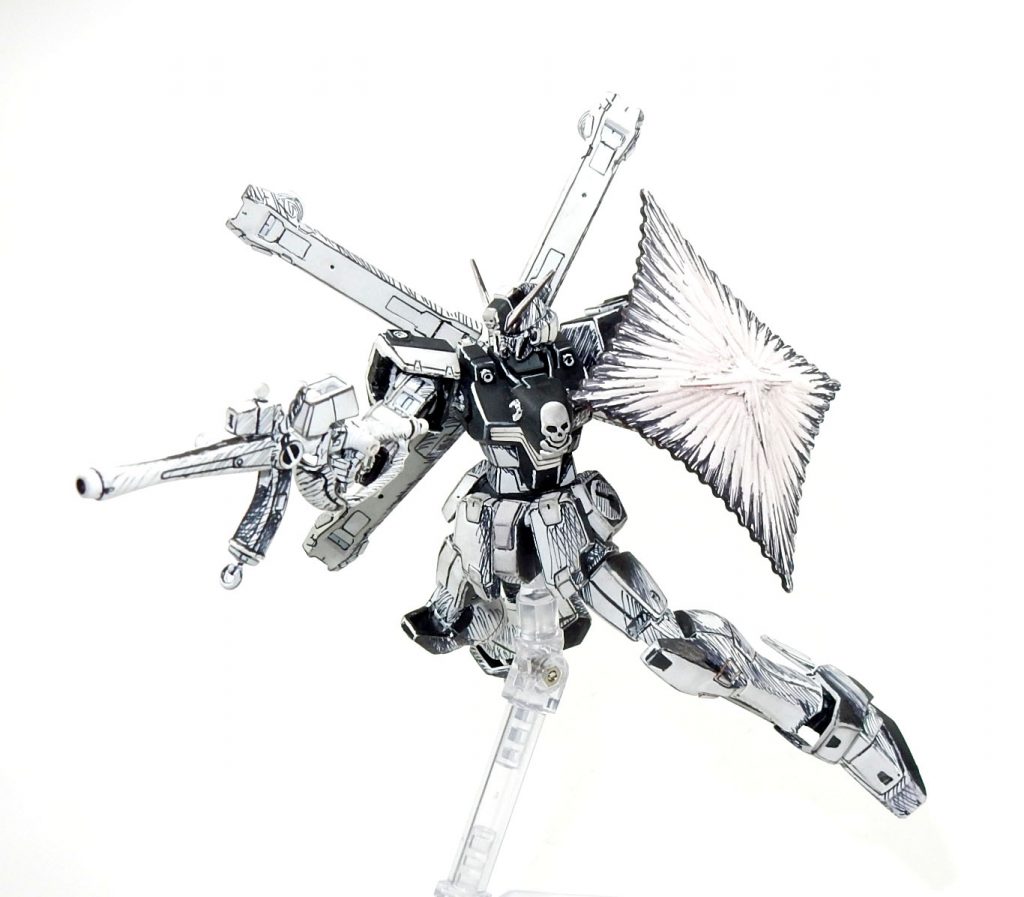 マンガ風　HGクロスボーンガンダムX1改改–8枚目/制作者：今日