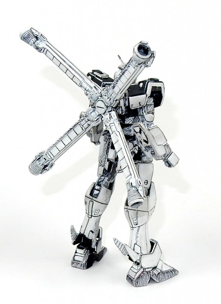 マンガ風　HGクロスボーンガンダムX1改改–3枚目/制作者：今日